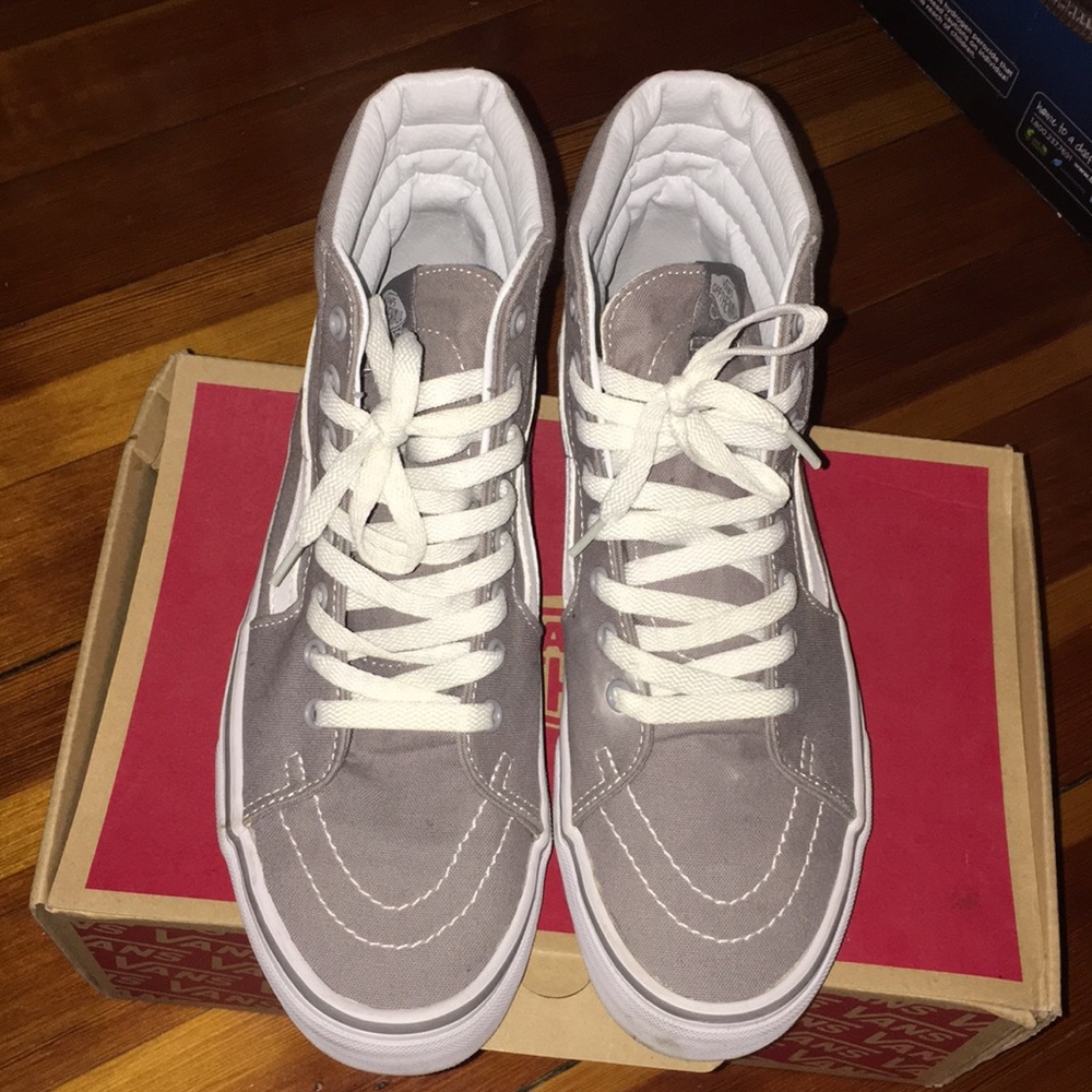 Grey vans